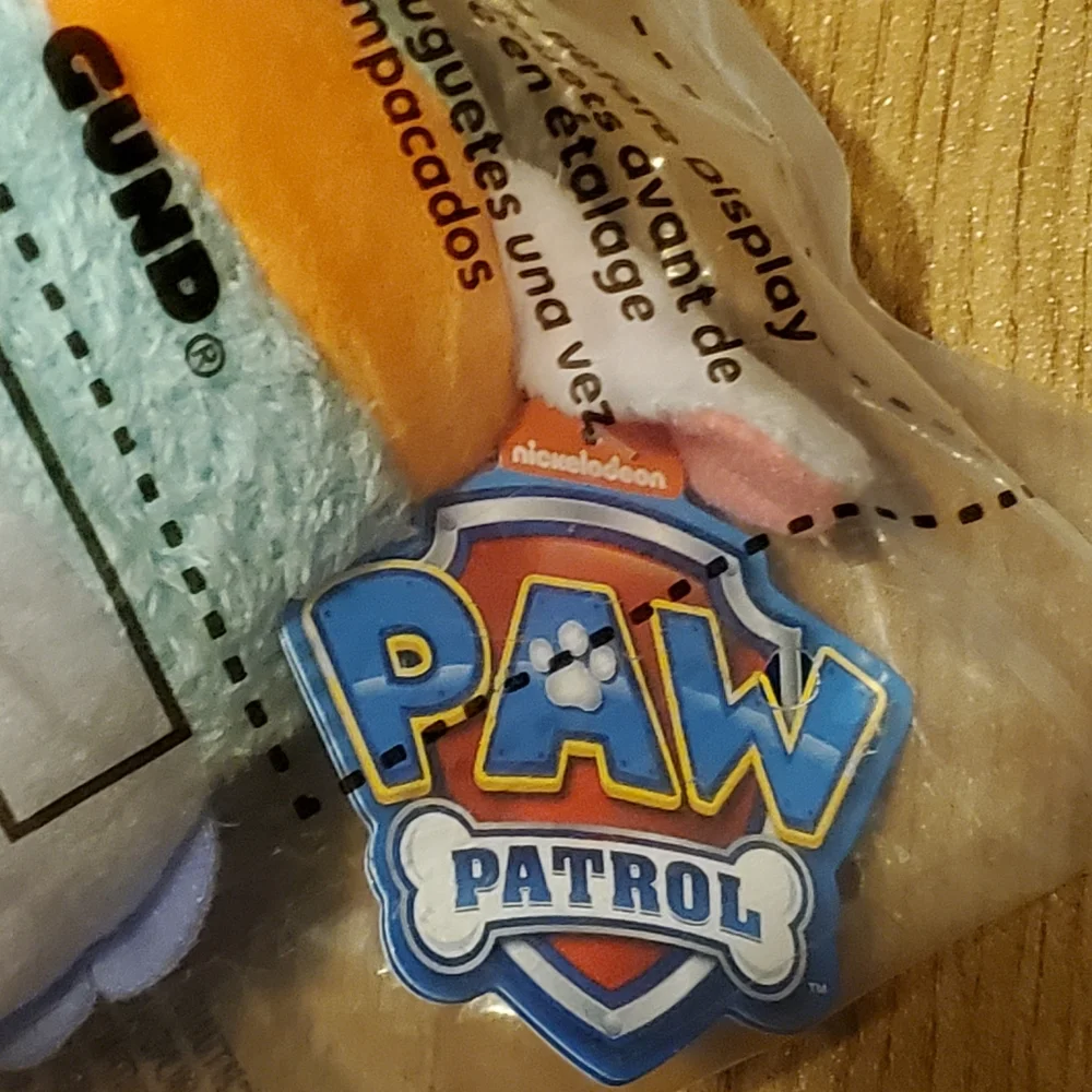 New GUND Paw Patrol Everest Tot Teddy Bear Stuffed Animal Plushie NWT - Picture 4 of 12